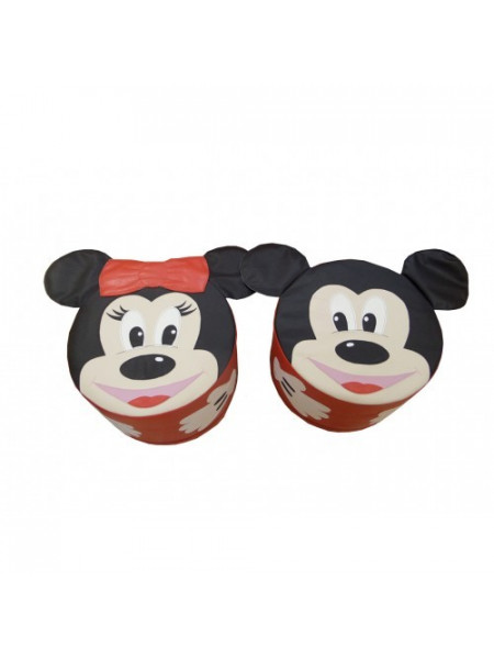 Комплект пуфів Микки і Минни Маус